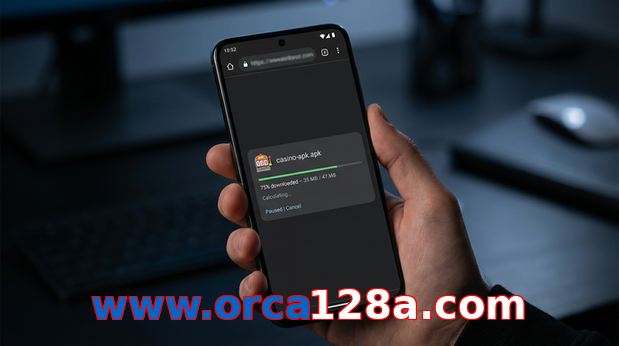 Main screen of Www.orca128a.com apk page for PK players