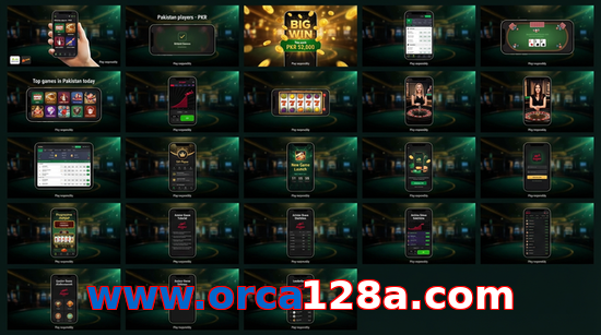 Main screen of Www.orca128a.com bet page for PK players